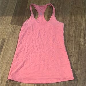 Lululemon Women's Pink Racerback Tank Top